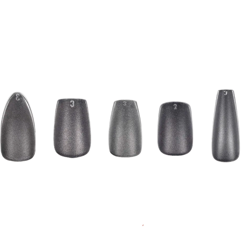 120pcs/bag Sculpted Oval Matte False Nails