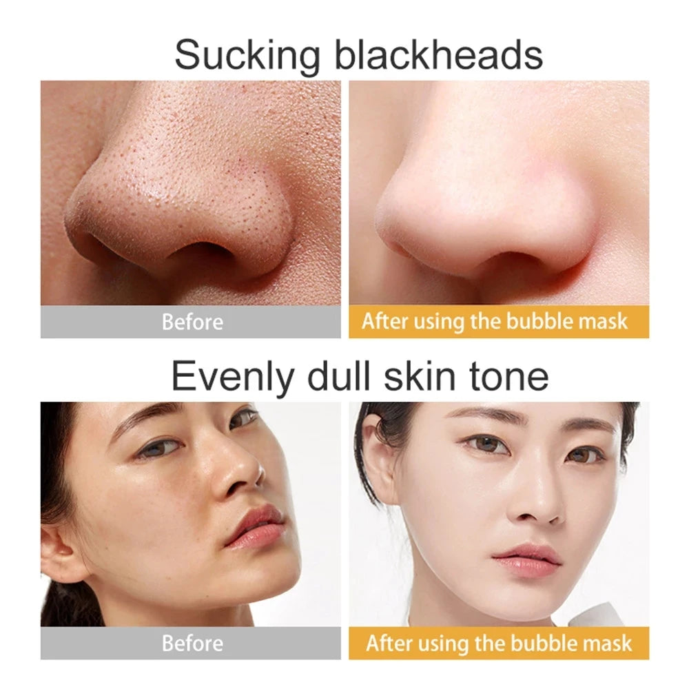 Facial mask with black sea salt moisturizing anti-wrinkle deep cleansing