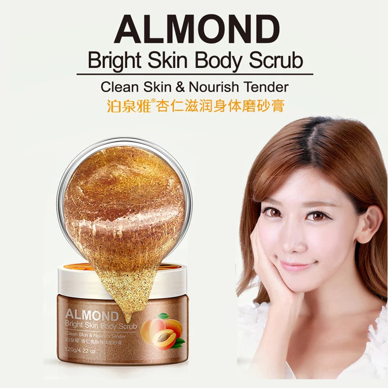 BIOAQUA almond skin facial scrub cleansing