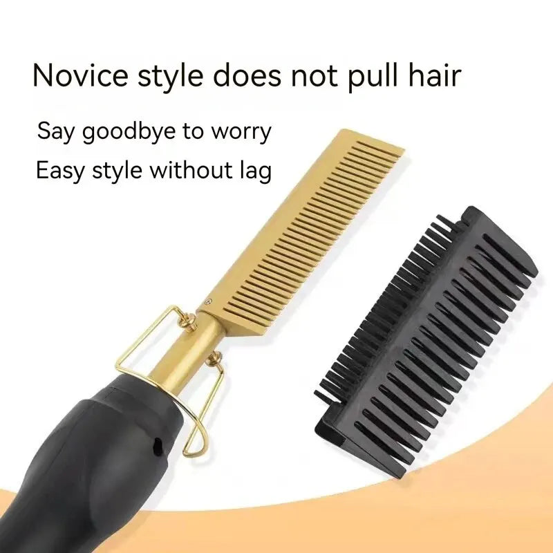 Electric Curling Iron Comb For Hair