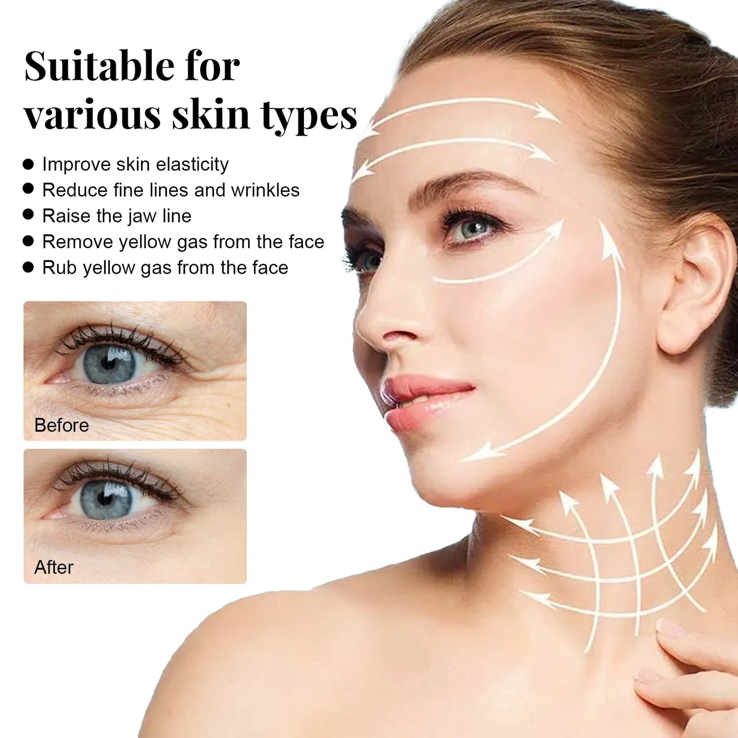 Instant Lifting Collagen Protein Thread Set Wrinkle Removal Facial