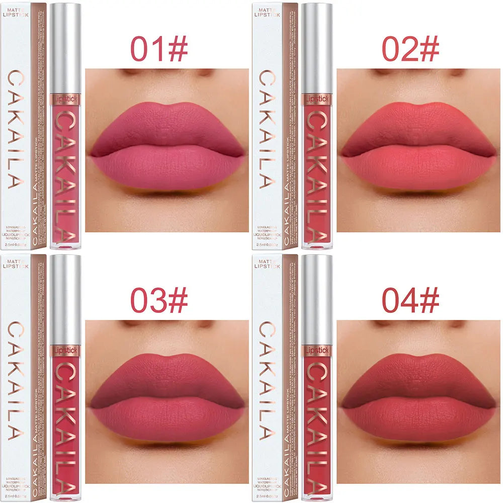 Matte liquid lipstick 18 colors