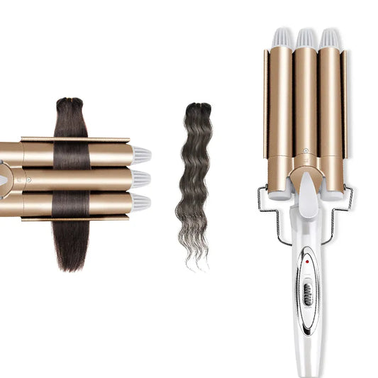 Professional Hair Tools Curling Iron Ceramic Triple Barrel Hair Styler
