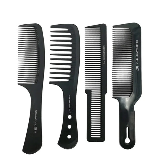 Plastic comb for hairdresser