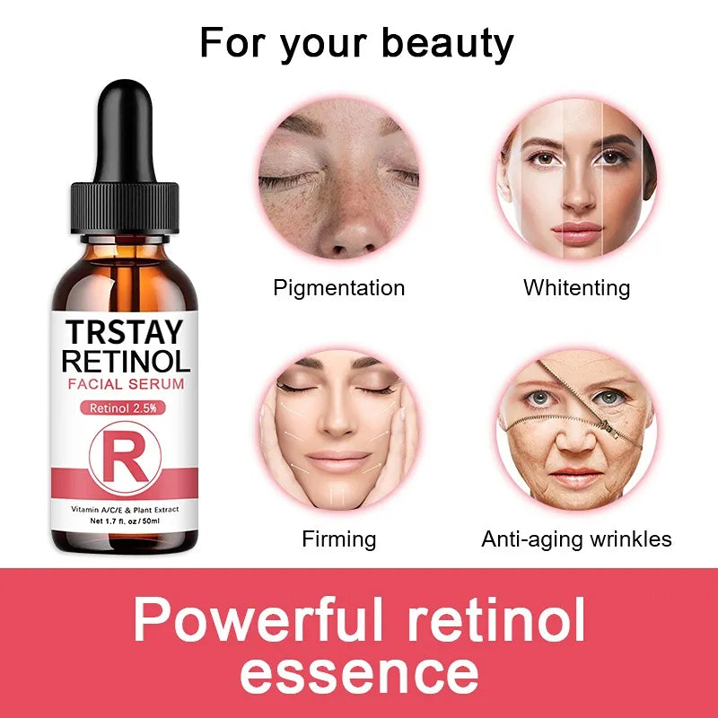 Serum Retinol Face  2.5% With Hyaluronic Acid Anti Wrinkle