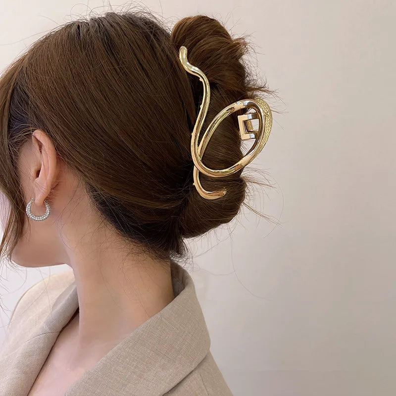 Korean Fashion Elegant Geometric Hair Clips