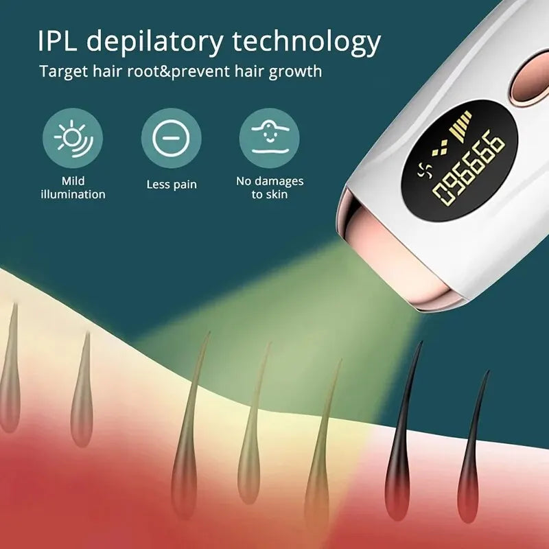IPL Flash Depilator Pulse Hair Remover Painless