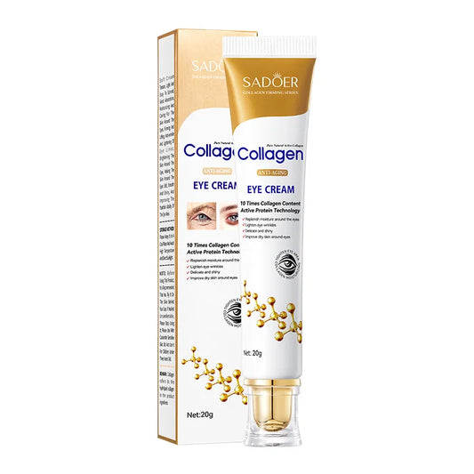 Anti-wrinkle collagen eye cream