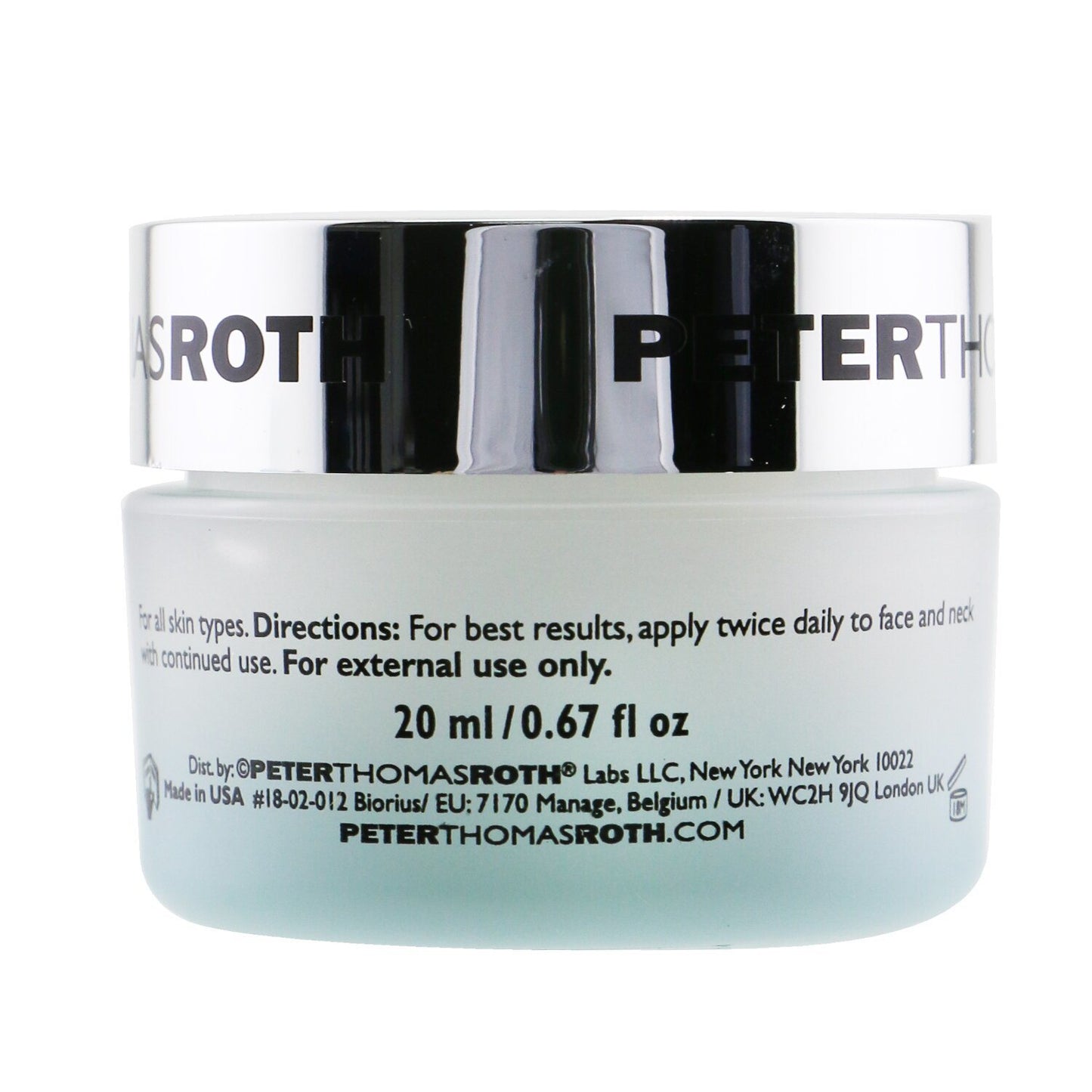 PETER THOMAS ROTH - Water Drench Hyaluronic Cloud Cream Hydrating Moisturizer 18-02-012/006375 20ml/0.67oz