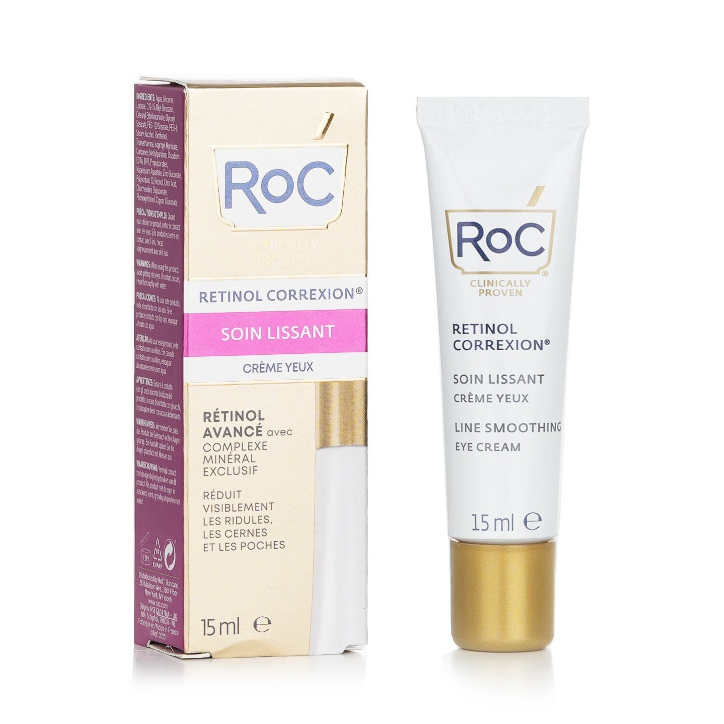 Retinol Correxion Line Smoothing Eye Cream - Advanced Retinol With Exclusive Mineral Complex