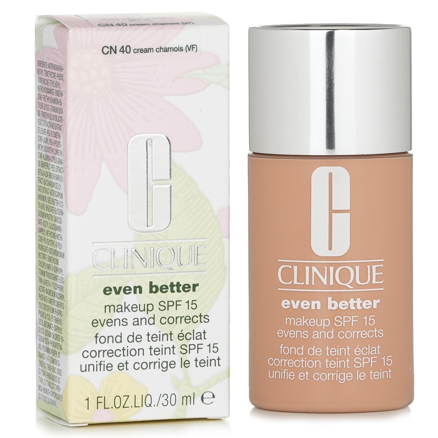 CLINIQUE - Even Better Makeup SPF15 (Dry Combination to Combination Oily) - No. 04/ CN40 Cream Chamois 6MNY-04 / 324636 30ml/1oz