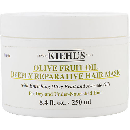 Kiehl's by Kiehl's Olive Fruit Oil Deeply Repairative Hair Mask --238g/8.4oz