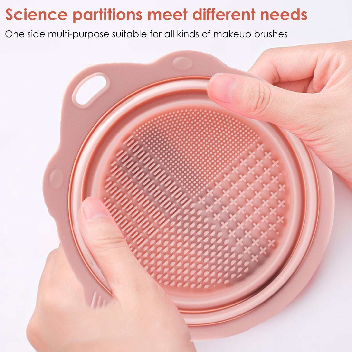 Silicone Makeup Brush Cleaner Foundation Makeup Puff Sponge Scrubber Board Pad Make Up Washing Brush Gel Cleaning Mat Hand Tool