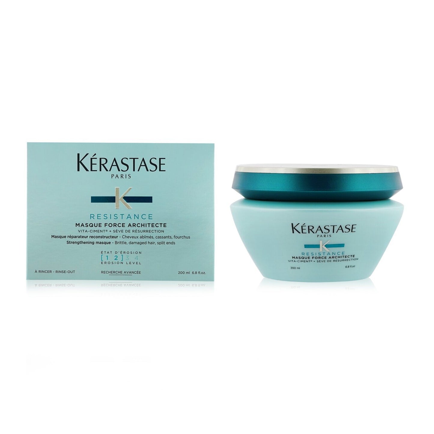 KERASTASE - Resistance Masque Force Architecte Strengthening Masque (Brittle, Damaged Hair, Split Ends) 200ml/6.8oz