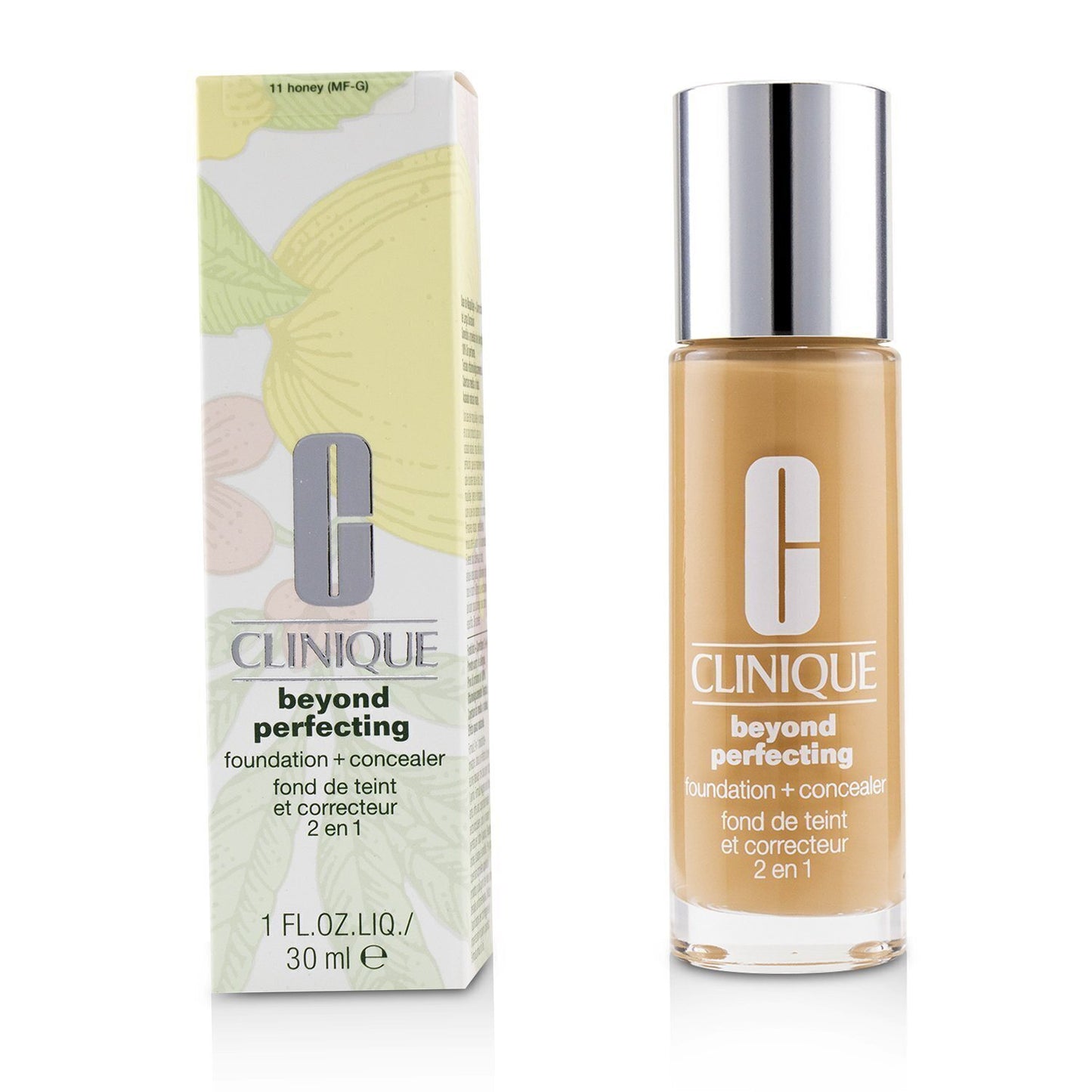 CLINIQUE - Beyond Perfecting Foundation & Concealer - # 11 Honey (MF-G) Z9FF-11 / 711948 30ml/1oz