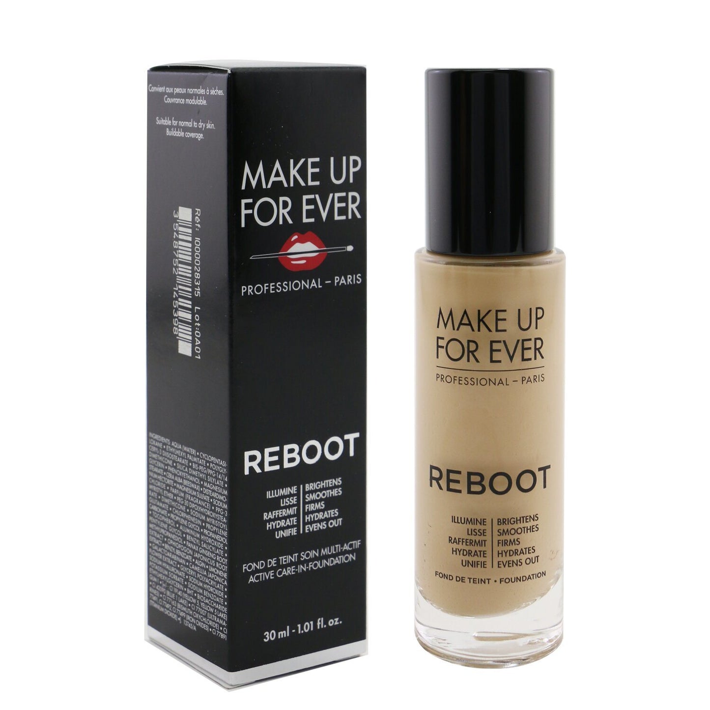MAKE UP FOR EVER - Reboot Active Care In Foundation - # Y315 Sand 145398 30ml/1.01oz