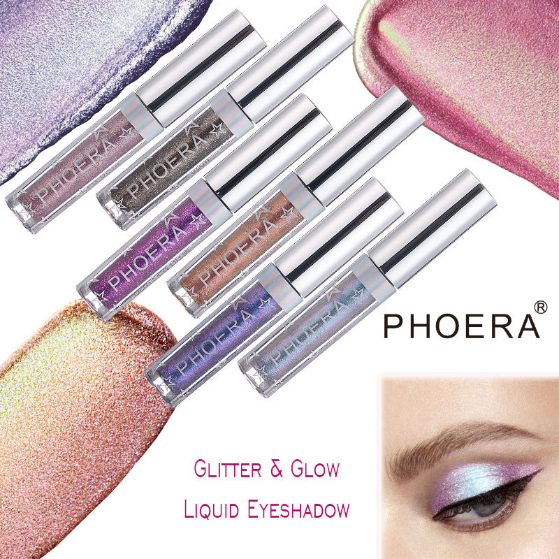 PHOERA Magnificent Metals Glitter and Glow Liquid Eyeshadow 12 Colors