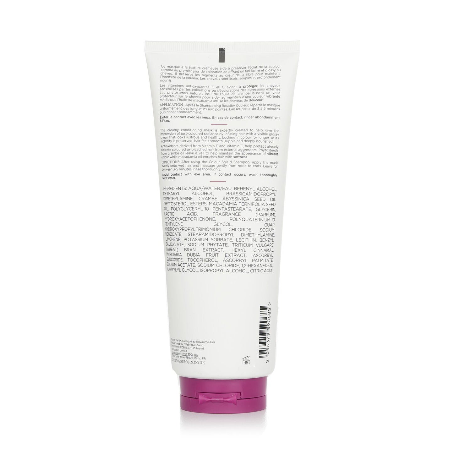 CHRISTOPHE ROBIN - Colour Shield Mask with Camu-Camu Berries - Colored, Bleached or Highlighted Hair 12635451/590685 200ml/6.7oz